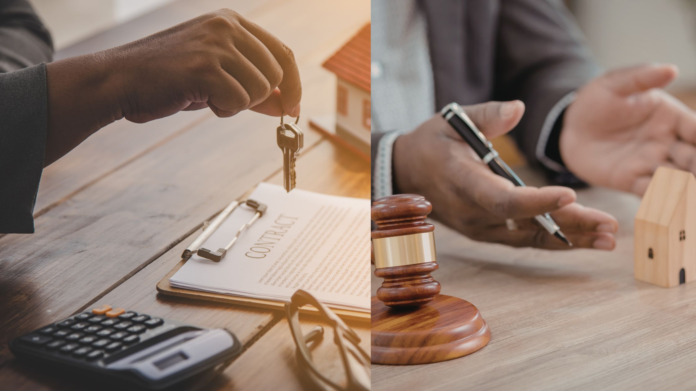 Comparison showing a confident Nigerian property buyer with a certified survey report versus a buyer facing financial stress from a boundary dispute after skipping a pre-purchase survey.