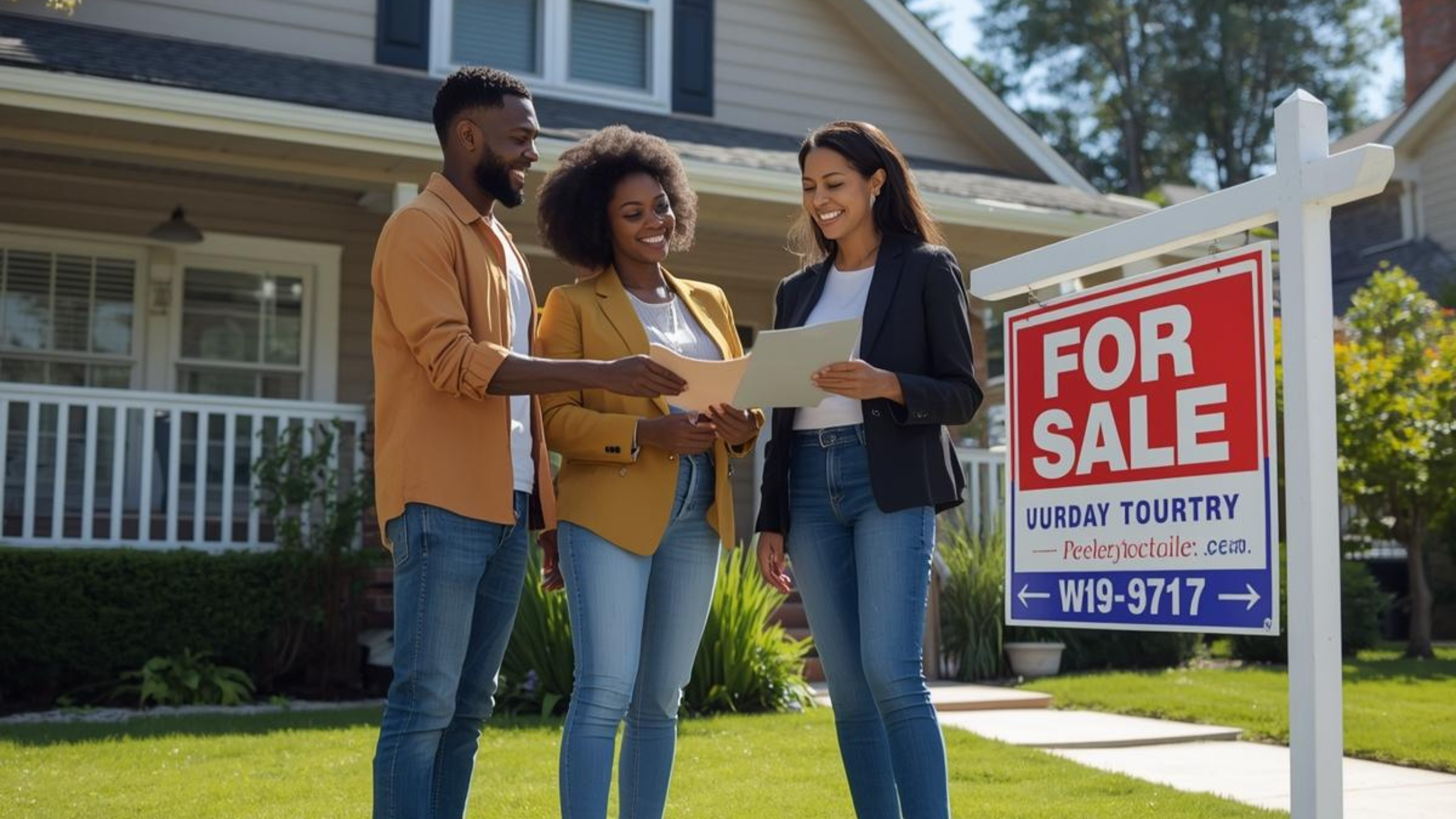 Certified Nigerian estate surveyor conducting a physical property inspection